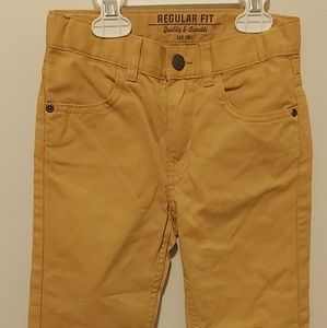 H&M Boys Pants - 5-6Y Mustard Yellow Chinos